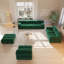 Ensemble de salon modulaire en velours 4 pièces-826029122