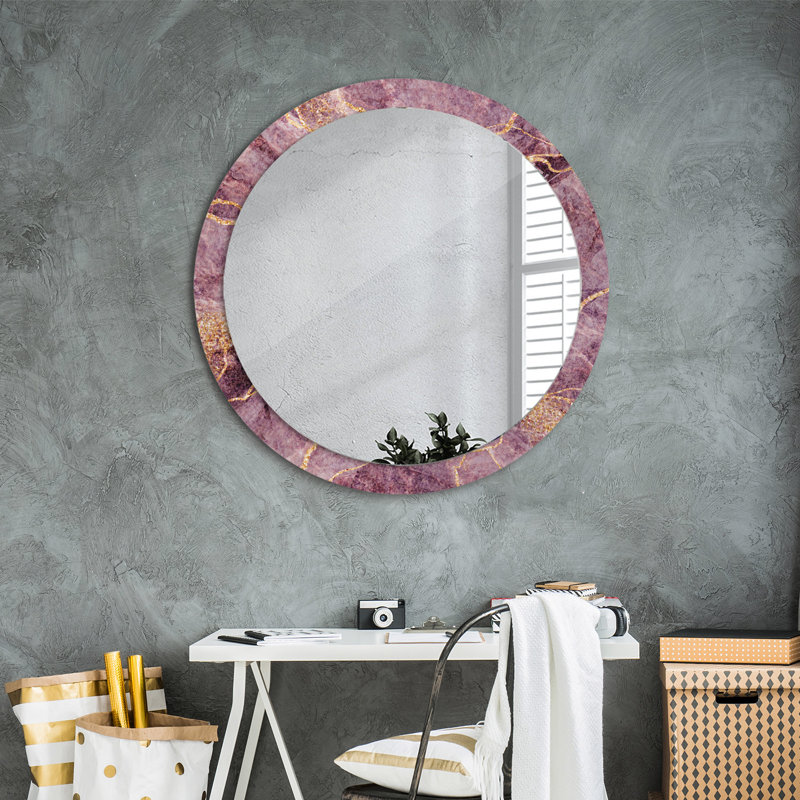 Huldar Glass Flat Wall Mirror