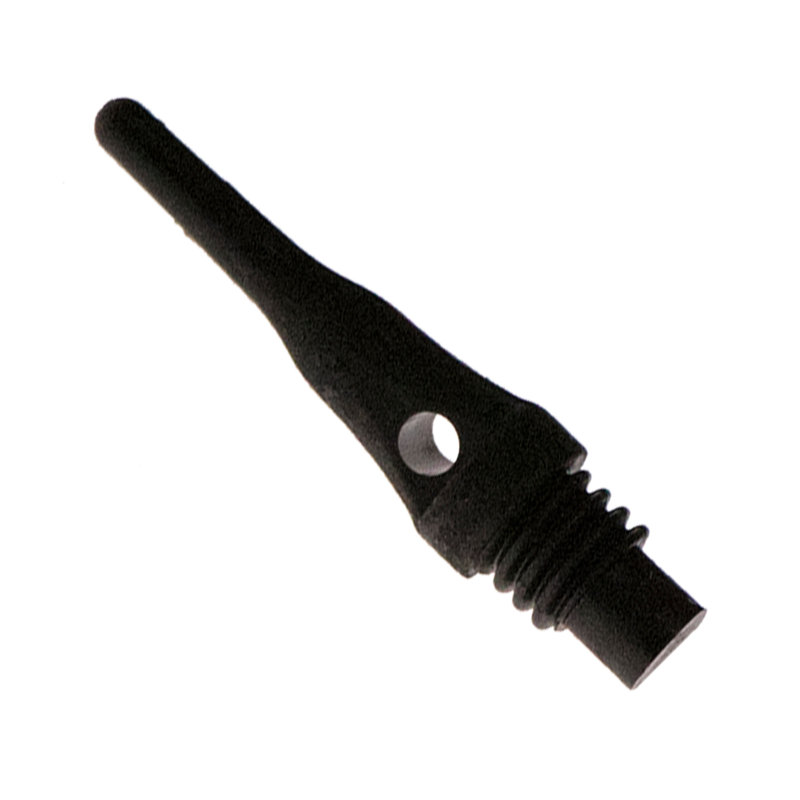 Remplacement de pointe de fléchette souple Tufflex SS 2BA, Noir