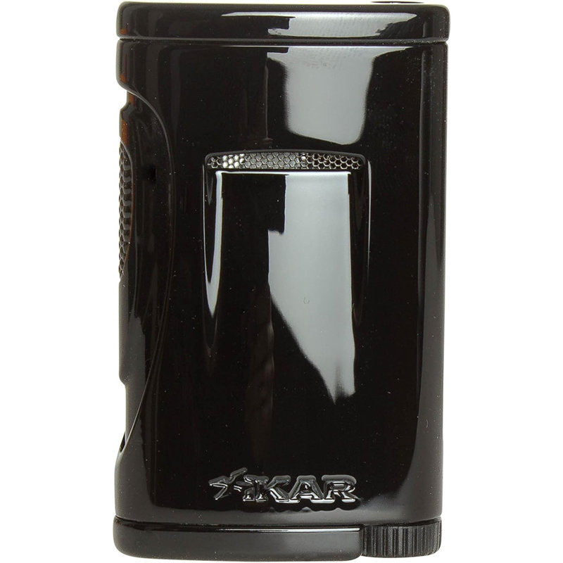 Xikar Xidris Single Jet Flame Lighter, Black