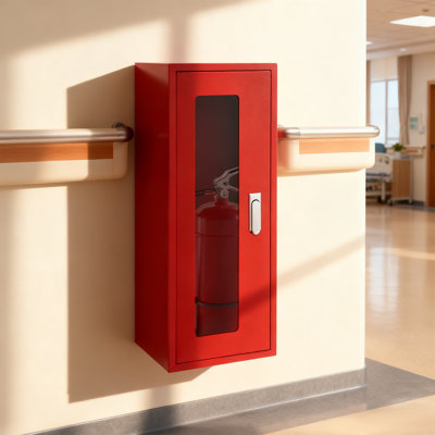 WallMounted Fire Extinguisher Cabinet Heavy Duty Fire Extinguisher Holder Fire Extinguisher Wall Cabinet