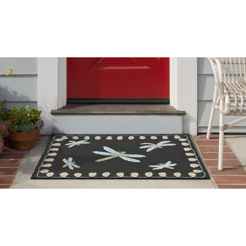Calderon Water Resistant Kitchen Mat, Rectangle 1'8" x 2'6"