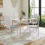 Etzel Set of 4 Modern Faux Leather Armless High Back Dining Chairs-1453279943-1402211040