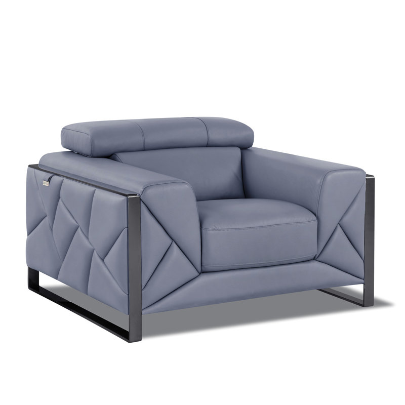 Chaise en cuir Global