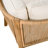 Ernesto 4-Piece Coastal Boho Acacia Wood Outdoor Conversation Set With Cushions
