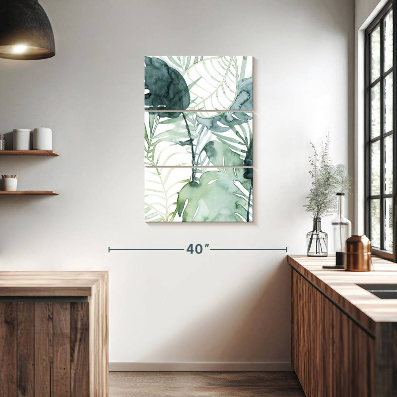 Pièces de palmier Harnek II, H 38 po x l 24 po