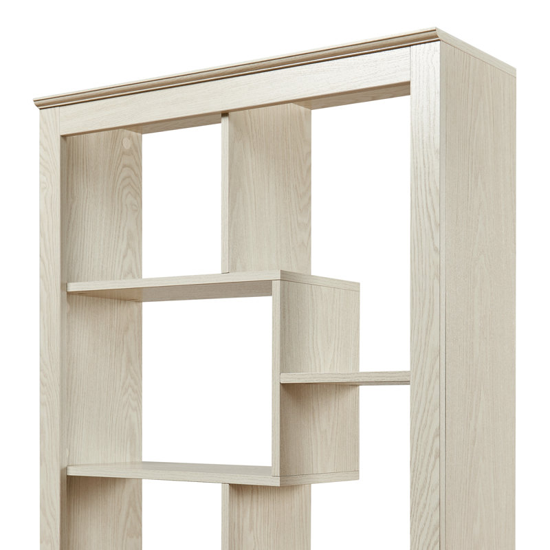 Bibliothèque ouverte en bois Free Combination, White