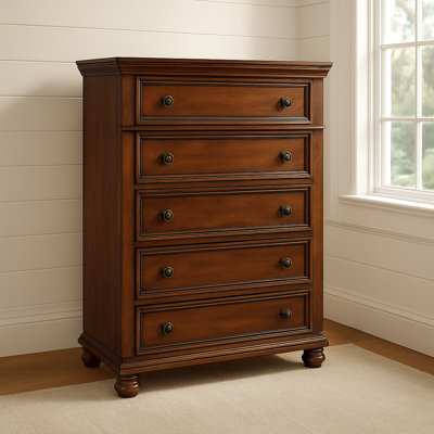 Eedie 5 Drawer Chest by Charlton Home