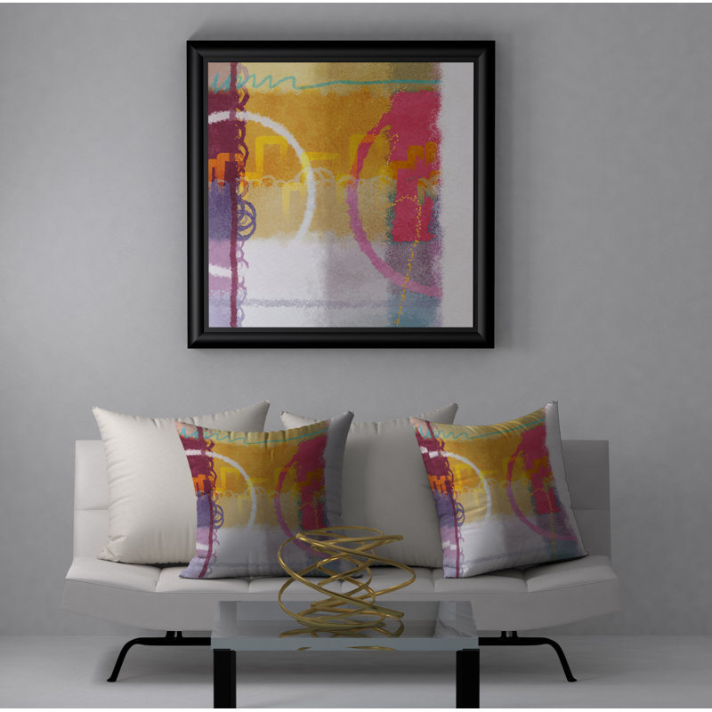  Housse et insert de coussin carré Grand Miracle, 18" x 18"