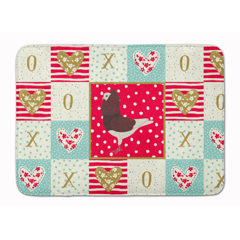 Tapis de cuisine Love, Pigeon capucin Oryana