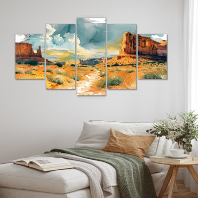 Marthella - Canyon Canvas Art Set
