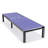 Marlin Modern Aluminum Outdoor Reclining Chaise Lounge - Weather-Resistant Sling Patio Chair for Poolside & Sunbathing-943377683-943377678