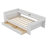 Philone Twin Size Daybed with Shelves, Drawers and Built-In Charging Station-745767935
