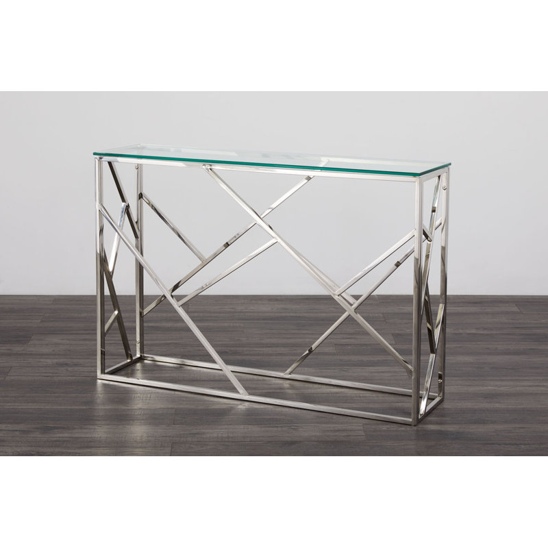 Console 45 po Laith, Argent