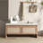 PP Rattan Storage Bench with Cushion