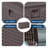 120 Gallon Waterproof Large Resin Deck Box Indoor Outdoor, Lockable Storage Container for Patio Furniture Tools, Waterproof Deck Box with Hydraulic Rod Patio Storage Bin for Pool Garden, Brown-122911341