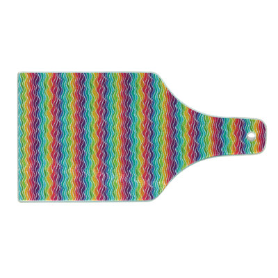 East Urban Home Glass Rainbow Cutting Board