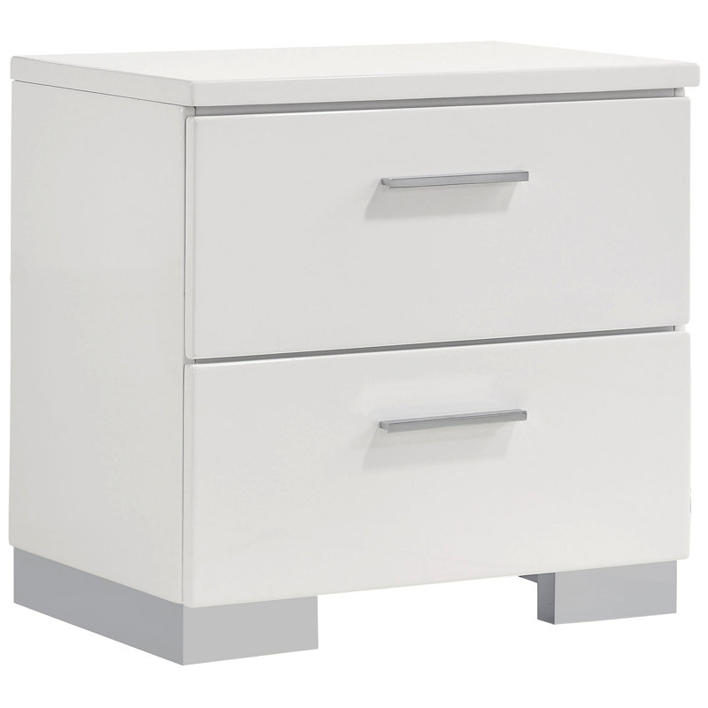 Table de chevet 2 tiroirs Dulcey
