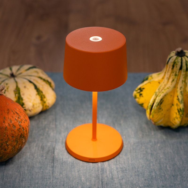 Olivia Pro Mini Table Lamp, Orange