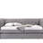 Justice Smoke Gray Fabric Daybed W/Trundle