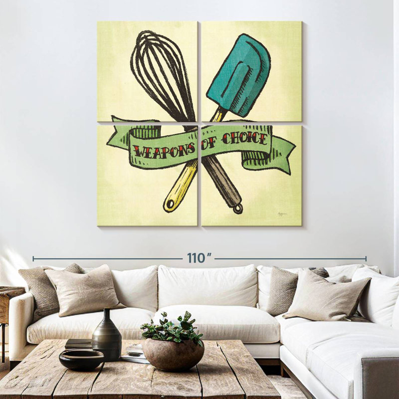 Tergel rétro boulangerie verte III, H 74 po x l 74 po