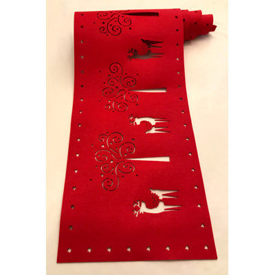 FELT DEER Iona Table Runner
