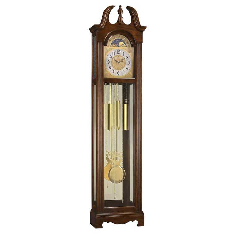 Howard Miller Browman 84'' H Solid + Manufactured Wood Grandfather Clock  with Adjustable Chime Volume - Wayfair Canada