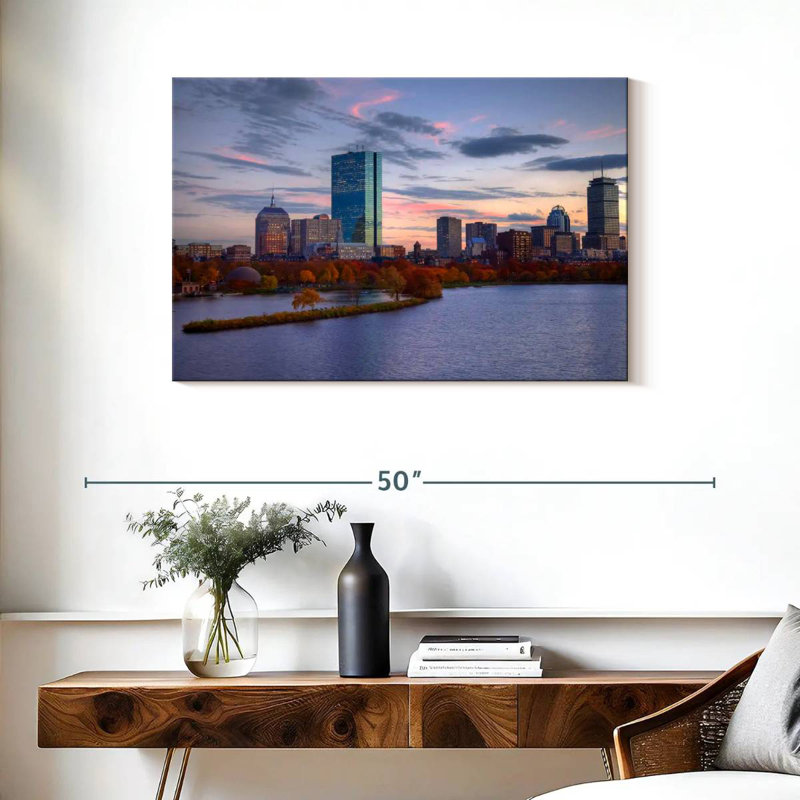 Sireci Boston Back Bay, H 24 po x l 36 po