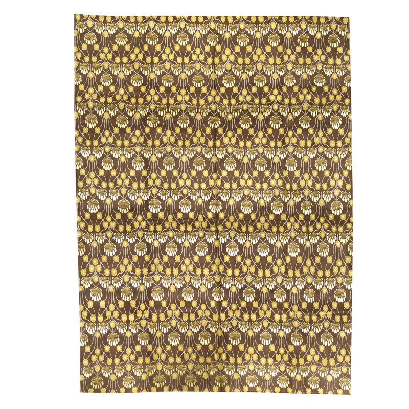 Area Rug in Brown