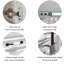 Rangement pour chaussures en alliage d'aluminium blanc