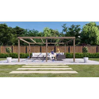 Angelys Solid Wood Pergola