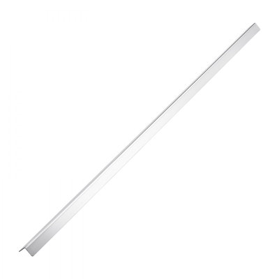 Stainless Steel Wall Corner Protector, 1 x 1 x 48 inch, Metal Corner Guards, 304 Stainless Steel Edge Trim 90-Degree Angle for Home,Office,Commercial Wall Protection, with 3m Tape