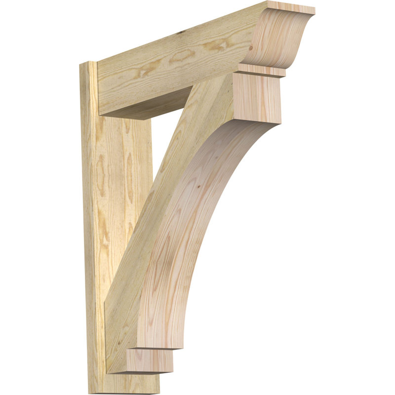 Persienne impériale traditionnelle, Sapin Douglas de 6 po (sciage brut), P 32 po x H 36 po