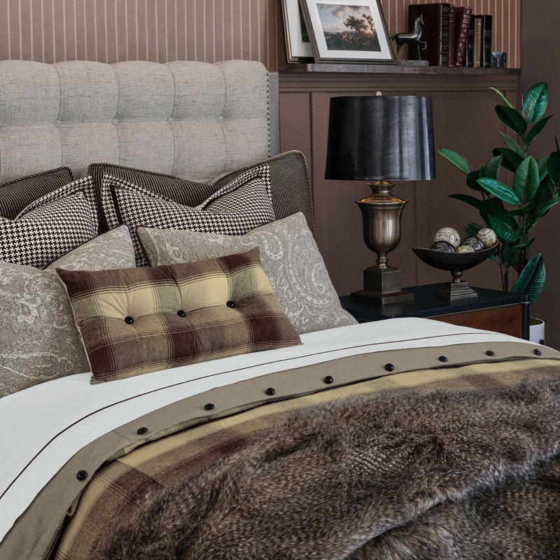 Highland Leather Decorative Pillow
