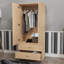 Maybery MDF & Particleboard Wardrobe-1175581451