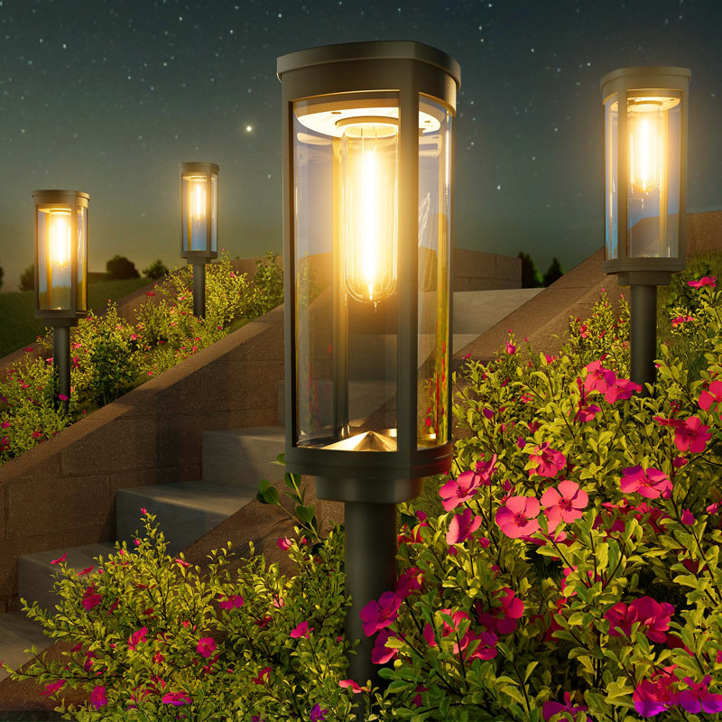 Paquet de 6 lumières solaires de paysage