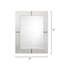 Cross Stitch Flat Leather, Manufactured Wood Beveled Mirror-58189325