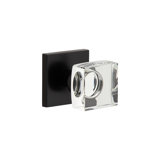Viaggio Quadrato Rosette Single Dummy with Quadrato Crystal Knob
