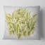 Carré, fleurs de prairie blanches - coussin décoratif traditionnel-60157917