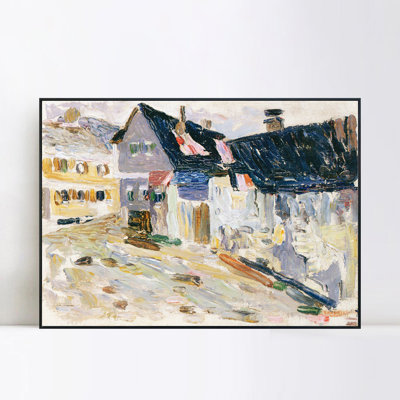 " KALLMUNZ,REGENTAG " by Wassily Kandinsky Print