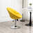360-Degree Rotating Yellow Velvet Accent Chair With Upholstery Swivel And Hydraulic Lift, Cozy, 28.26"W X 24"D 32"-38.25"H-23548215