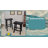 Elegant Black 25" Counter Stool with Ergonomic Saddle Seat and Antique Finish-2097184563-2057122708
