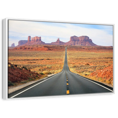 Famous Road To Monument Valley
