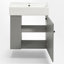 Ensemble de meuble-lavabo simple 21,6 po avec dessus en céramique Lorimar-2083493546-2088653087