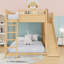Lit mezzanine avec tablettes de rangement et glissoire-1149893322-1149893335
