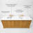 Varna 84'' Free Standing Double Bathroom Vanity-118698030-118698031