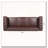 83.66 Inch Width Traditional Square Arm Sofa