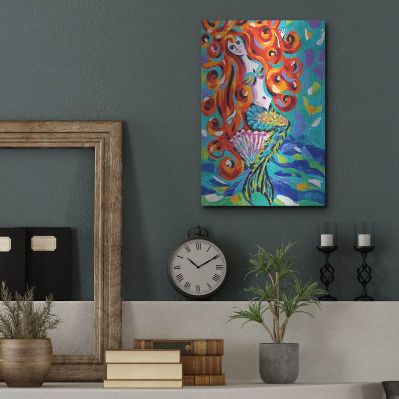«Ocean Friends IV» par Carolee Vitaletti, H 16 po x l 12 po
