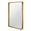Superbe miroir rectangulaire en bois de 24 po x 36 po pour le décor du vestibule de la chambre à coucher - Rehausse l'ambiance de