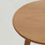 Table d'appoint ronde à deux niveaux en bois massif avec pieds en trépied de 16,5 po Baseeth | Table de bout moderne Mid-Century à deux niveaux pour le salon et la chambre à coucher -889290514